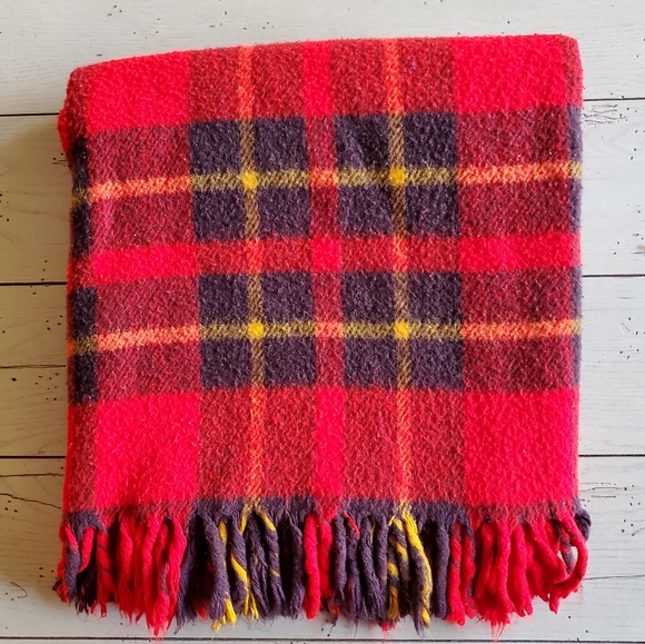 Faribo Faribault Woolen Tartan Fringed Throw - Picture 6 of 8